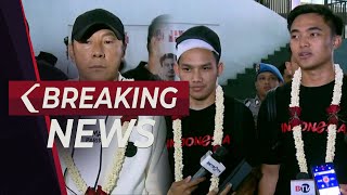 BREAKING NEWS - Suasana Kedatangan Timnas Indonesia U-23 di Bandara Soekarno-Hatta