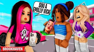 DESCOBRIMOS que NOSSA VIZINHA É A EMILLY VICK | Historinhas Brookhaven Roblox | Bibi e Lud