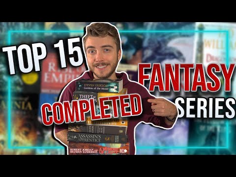 Top 15 COMPLETED fantasy series (in 2023)