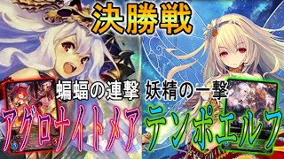 【全クラストーナメント本戦】蝙蝠と妖精の展開対決！まさかの決勝！テンポエルフvsアグロナイトメア優勝はどっちだ！！！