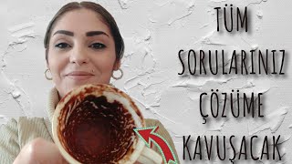 🎀TÜM SORULARINIZ ÇÖZÜME KAVUŞACAK👌%100 NOKTA ATIŞI KAHVE FALI🍮