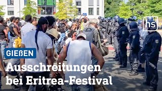Kulturelle Feier oder politische Veranstaltung? Eritrea Festival in Gießen | hessenschau