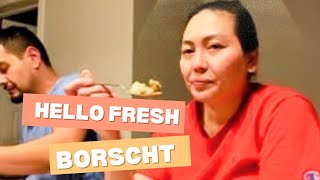 Nag Order sa HelloFRESH + trying Ukrainian BORSCHT Soup! | Daily VLOG