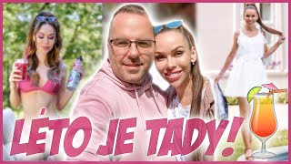 🏰 LETNÍ VLOG 🏰 | NATÁČENÍ REKLAMY NA ZÁMKU A 4 LOOKY S GABČOU 💋