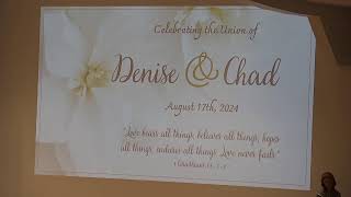 Denise & Chad Wedding