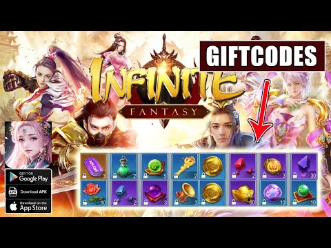 Infinite Fantasy M & All 4 Codes  4 Giftcodes Infinite Fantasy M - How to Redeem Code