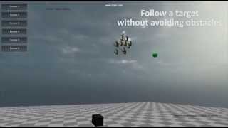 Multi-agent Steering Behaviours with Boids