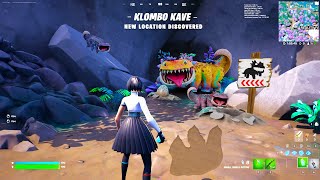 NEW KLOMBO CAVE LOCATION In Fortnite SEASON 3 UPDATE!