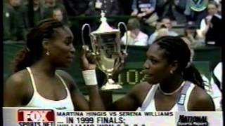 2001 US Open semifinal preview of Serena/Hingis (and Venus/Capriati)