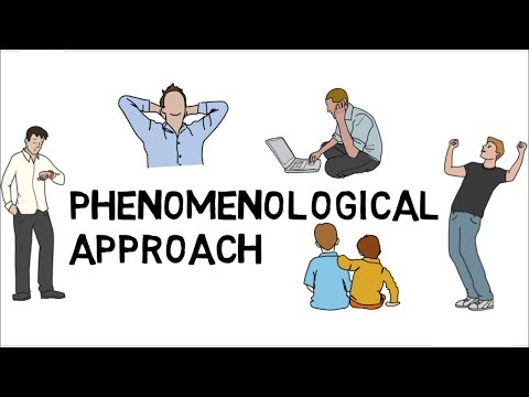 What is a phenomenological case study?
