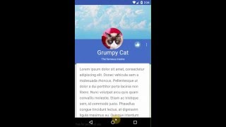 Custom Coordinator Behavior in Android development