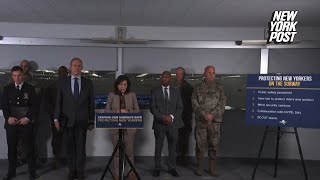 Gov. Hochul to deploy 1,000 National Guardsmen, state cops to carry out bag checks in NYC subways