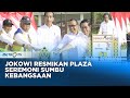 Presiden Jokowi Resmikan Plaza Seremoni Sumbu Kebangsaan IKN