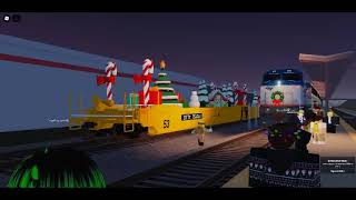 ROBLOX Railfanning at CSX RF\u0026P Subdivision S45E127: CSX Holiday Train at Richmond, VA