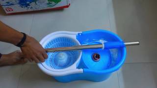 Welcome Group Easy Mop Multicolor Spin Mop Deluxe Cleaning System from Snapdeal - Unboxing