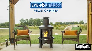 Even Embers Pellet Chiminea | HTR4036AS