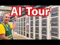Inside a NEW AI Cluster - Tour with NVIDIA B200