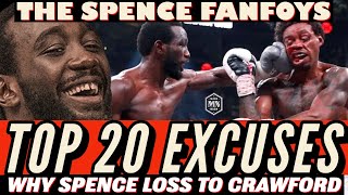 Top 20 Excuses For Errol Spence Losing To Terence Crawford