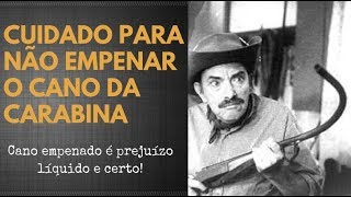 Como evitar empenamento do cano da carabina de pressão