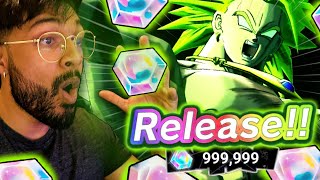 LIVE SUMMONS FOR LF DBZ BROLY! (Dragon Ball LEGENDS)