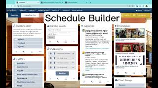 How to Access Schedule Builder - Yellow Cluster Transfer Students