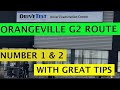 Orangeville G2 Test Route 1 and 2 Combined #OrangevilleG2RouteNumber #Toronto #PassyourG2Once