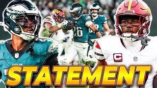 The Eagles just sent a MESSAGE to the NFC + Quinyon SILENCES star WR & Jalen Hurts Concussed!