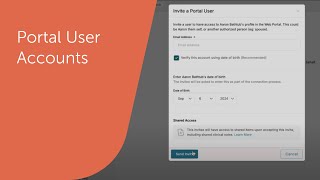 Portal User Accounts