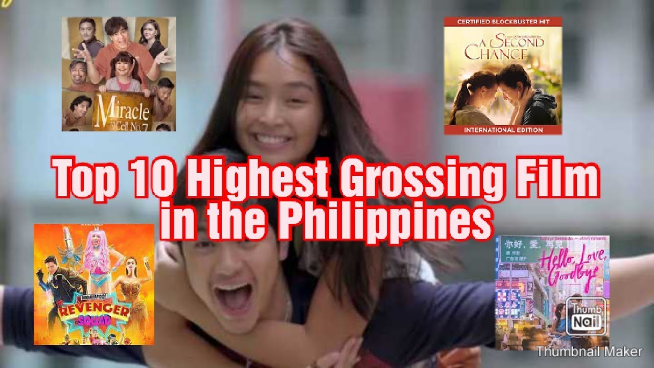 Top 10 Highest Grossing Film/ Movie In The Philippines - YouTube