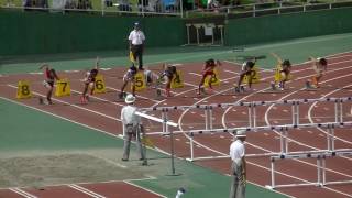 201600806_九州中学陸上(鹿児島)_共通年女子100mH_決勝