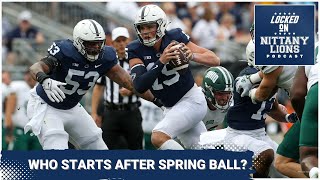 How Close is the Allar vs. Pribula QB Battle? Picking Penn State's Offensive Starters After Spring
