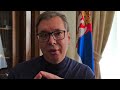 Oglasio se i predsednik Vučić. Šta reći?