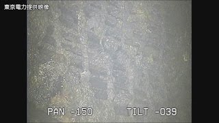 福島第1原発2号機　溶け落ちた燃料か　東電が映像公開