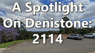 A Spotlight On Denistone: 2114