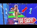 The SUPER EASY 50 Level DEFAULT Deathrun! (Fortnite Creative)