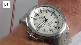 IWC Aquatimer Automatic IW329004 Luxury Watch Review