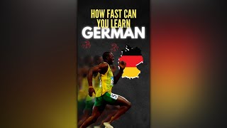 How Fast Can you Learn German?