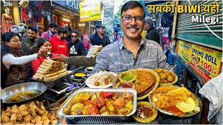 Delhi Street Food ke NATIONAL Chaat King 😍 14+ VIRAL Items | Street Food India