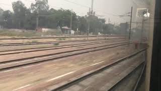 22439 VANDE BHARAT Express skipping PANIPAT at 130 KMPH!