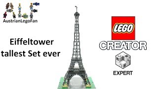 Lego Creator Expert 10181 Eiffel Tower - Lego Speed Build Review