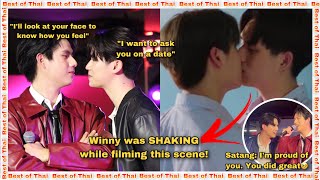 Satang Exposed WINNY That He’s Shaking During The KISSING SCENE | How Brave They Were in Answering?