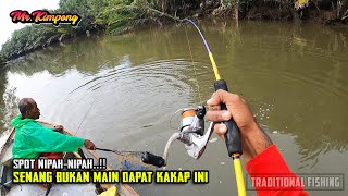 Gak Peduli Musim Hujan, Gasak Barramundi di Spot Nipah Longsor