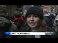 video hundreds gather in toronto for anti trump protest