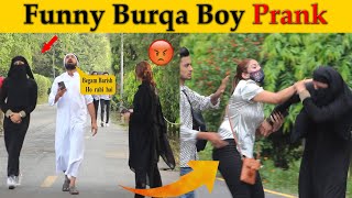 Burqa Boy Funny Prank | Epic Reaction 😂😂