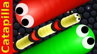 Slither.io Gameplay. Epic Slither io Snake Game. Slitherio Funny Moments