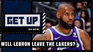 What are the chances LeBron leaves the Lakers? | Get Up