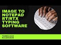 Notepad RT/RTX TYPING SOFTWARE