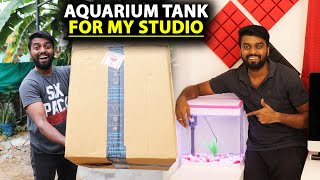 UNBOXING!! My New Aquarium Setup | DAN JR VLOGS Studio !! புதிய மீன்  தொட்டி