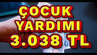 3.038 TL ÇOCUK YARDIMI BAŞVURUSU NASIL YAPILIR | SOSYAL VE EKONOMİK DESTEK BAŞVURU FORMU E DEVLET