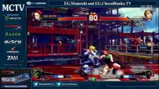 USF4 - Kindevu [Cammy] vs Momochi [Cody]